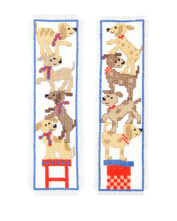Bokmärken Hundar 2-pack