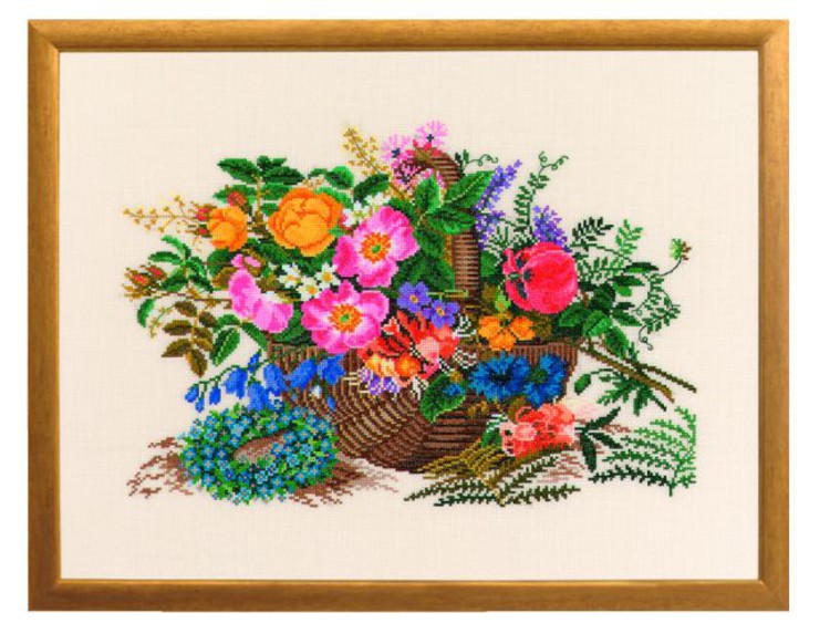 Billede Blomsterkurv