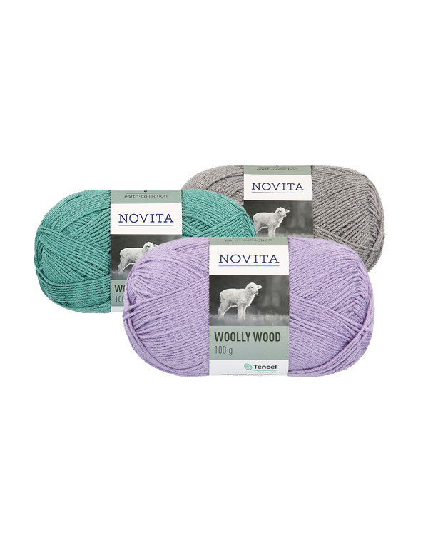 Garn Novita Wolly Wood 100 gram