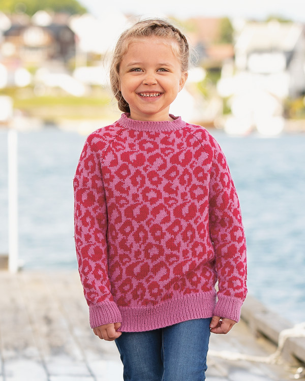 Barnegenser Leopard