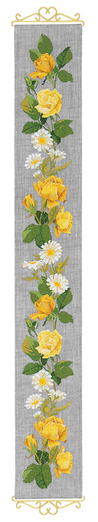 Glockenzug gelbe Rosen