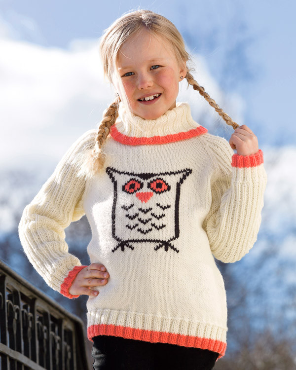 Tröja med uggla