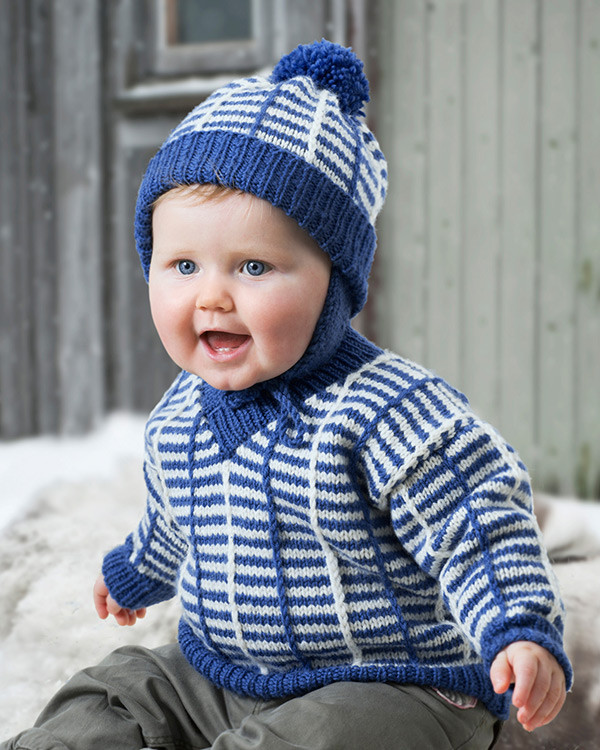 Babytröja och mössa
