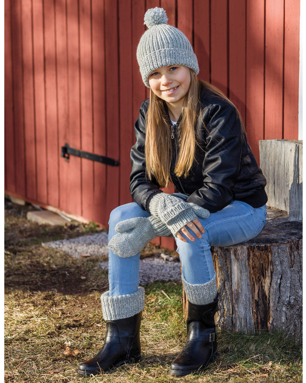 Myssy, lapaset ja säärystimet
