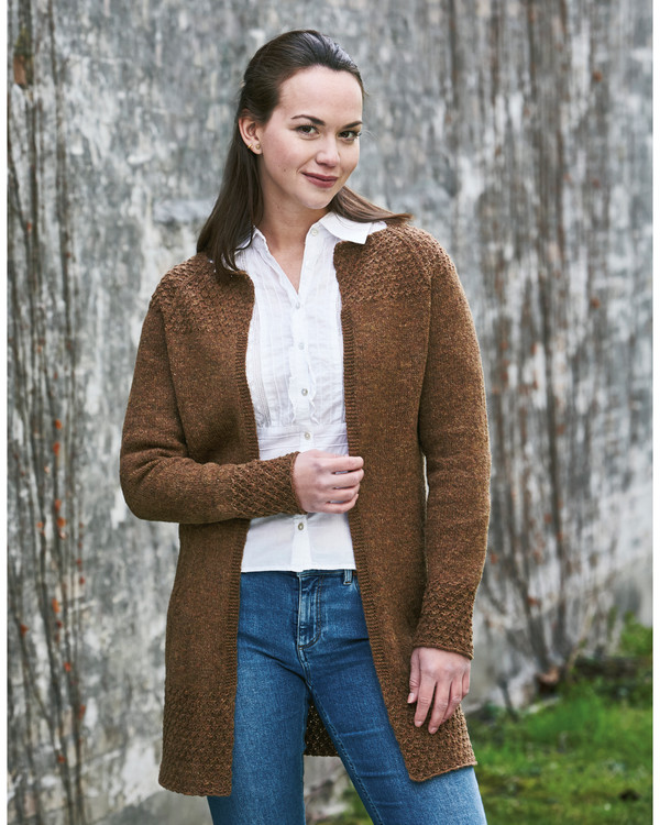 Lång cardigan