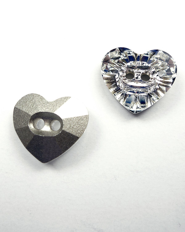 Knapp Swarovski Heart