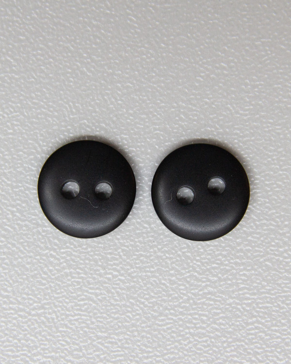 Nappi musta 12 mm