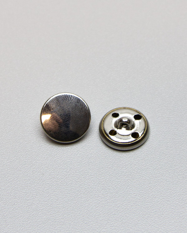 Knapp 15 mm silver