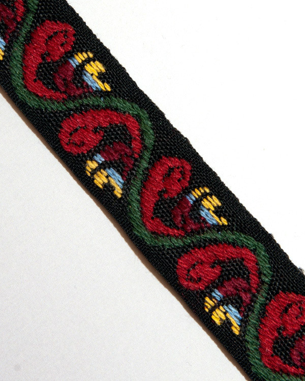 Mönstrat band 22 mm