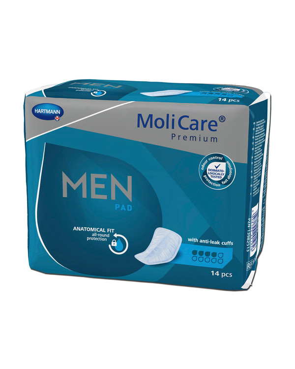 MoliCare Premium Men Pads 4 dråper
