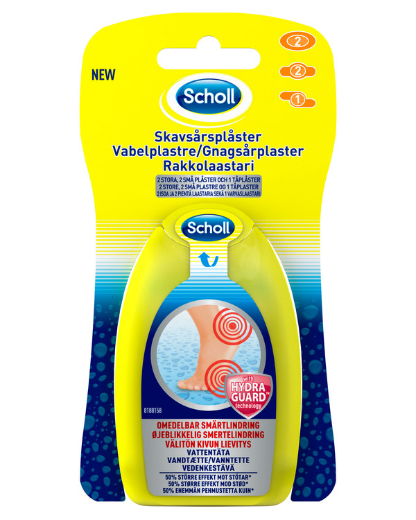 Scholl Hydra Gel mixed -laastarit