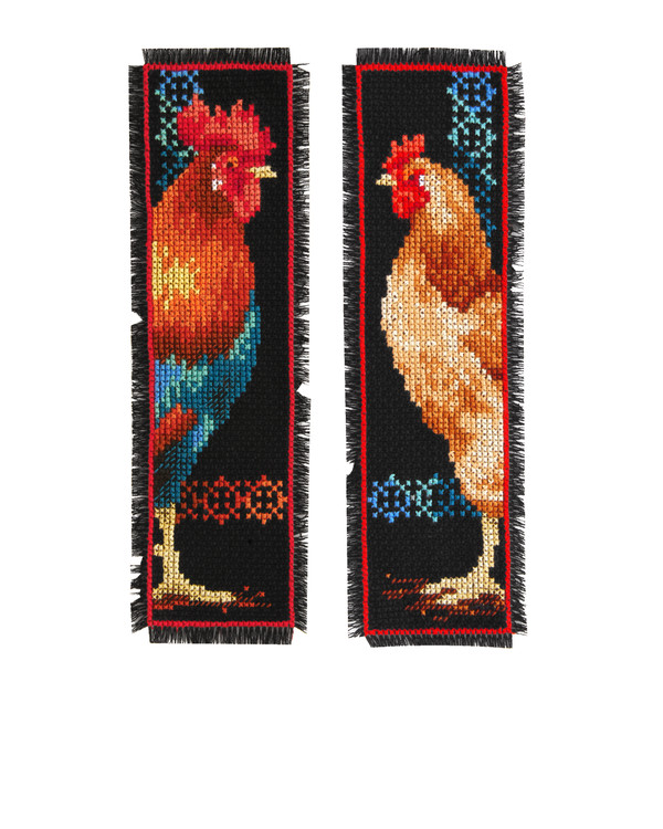 Bokmärken Tupp och höna 2-pack