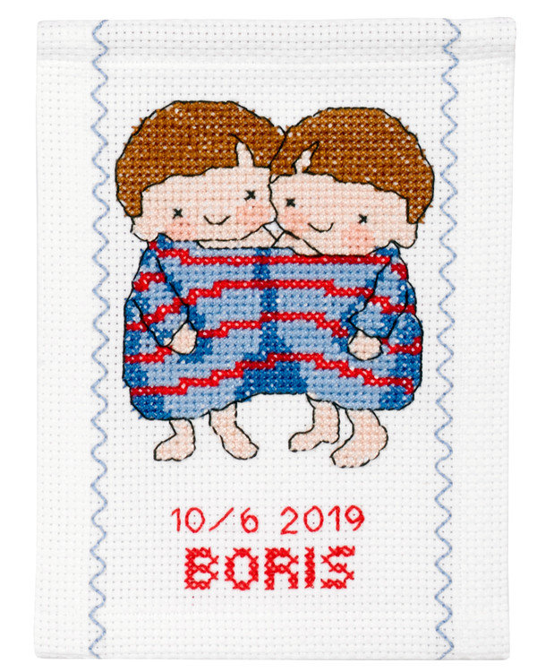 Broderikit Vepa Tvillingarna