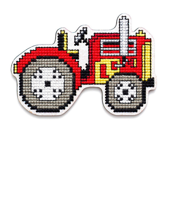 Broderikit Magnet Traktor