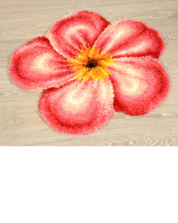Ryamatta Rosa blomma