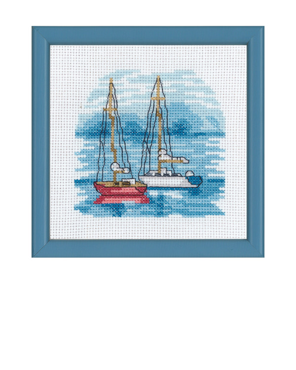 Bild Auf dem blauen Meer