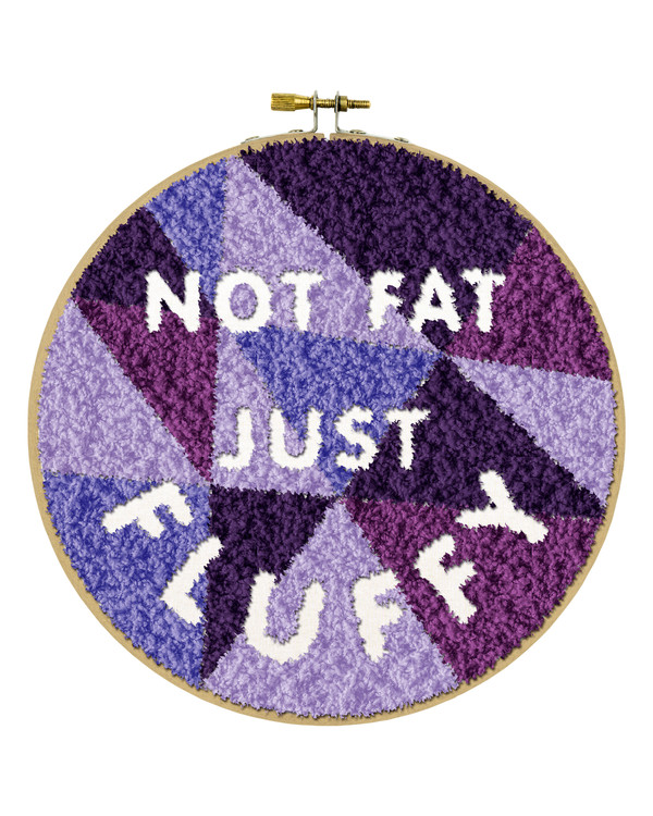 Punch needle pakke Not fat