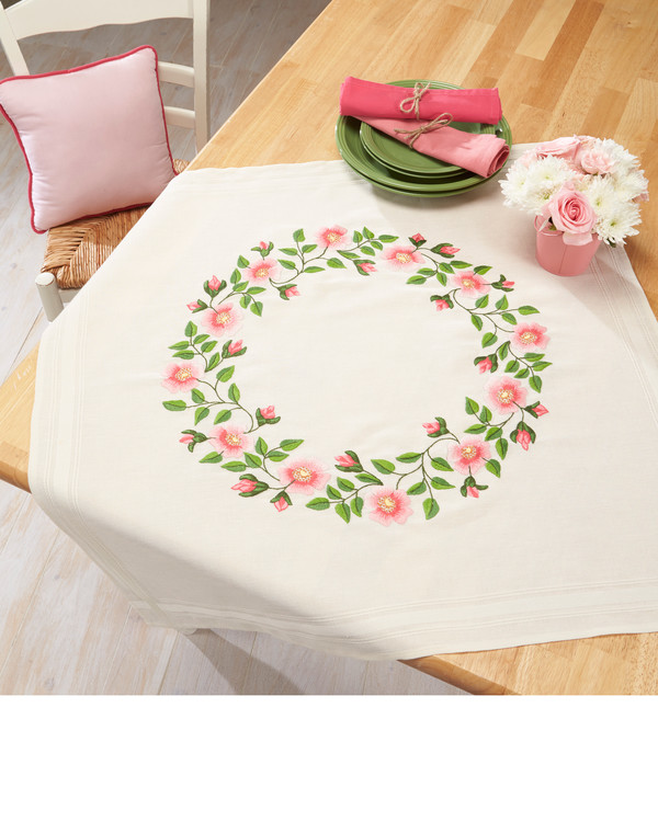 Broderikit Duk Vilda rosor