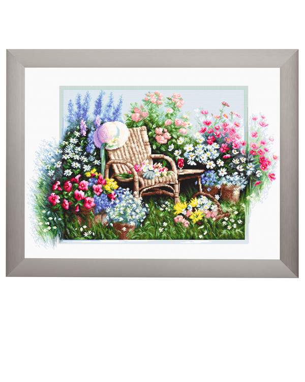 Billede Blomstrende have