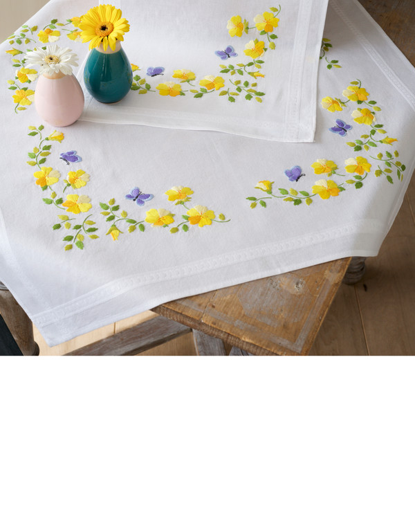 Broderikit Vårblomster