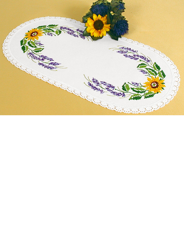 Deckchen Lavendel mit oder ohne Garn