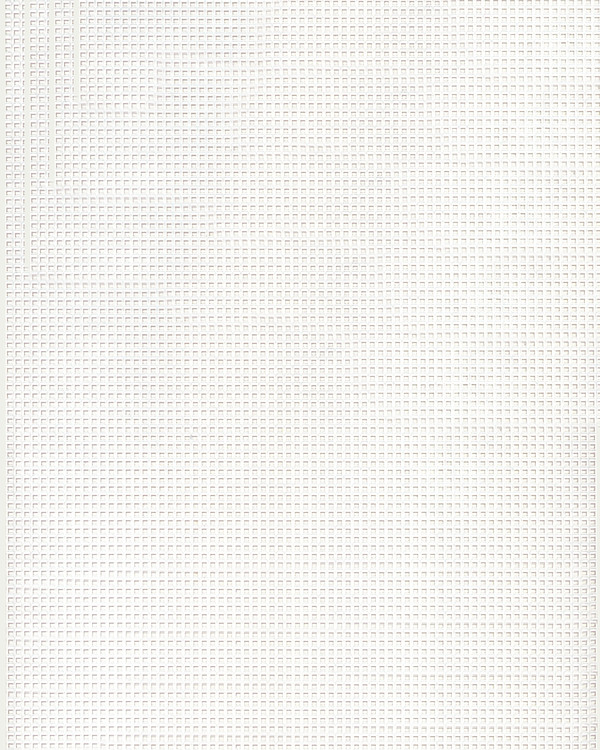 Plastic Canvas 30x25 weiß