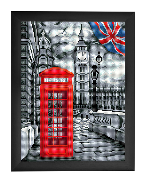 Diamond painting Lontoossa