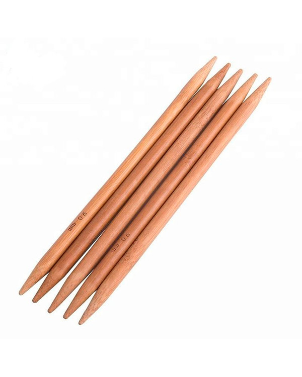 Strumpfnadel Bambus 15 cm
