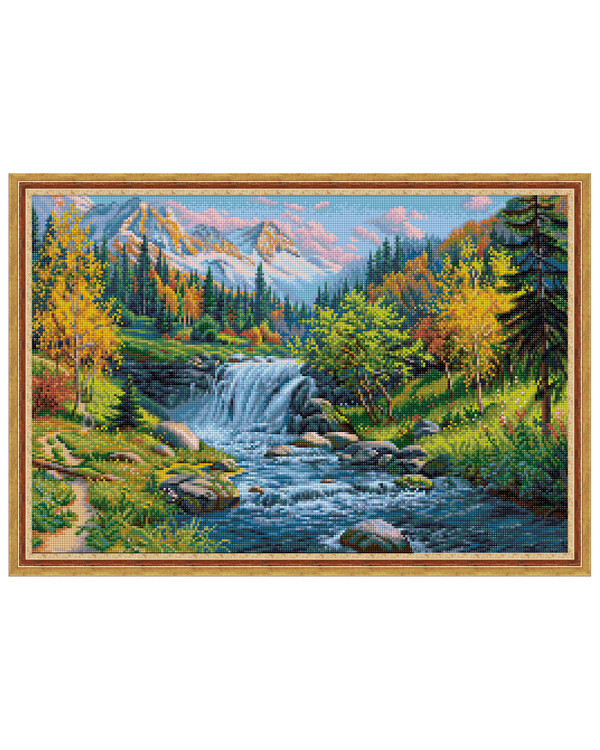 Diamond painting Vårlandskap