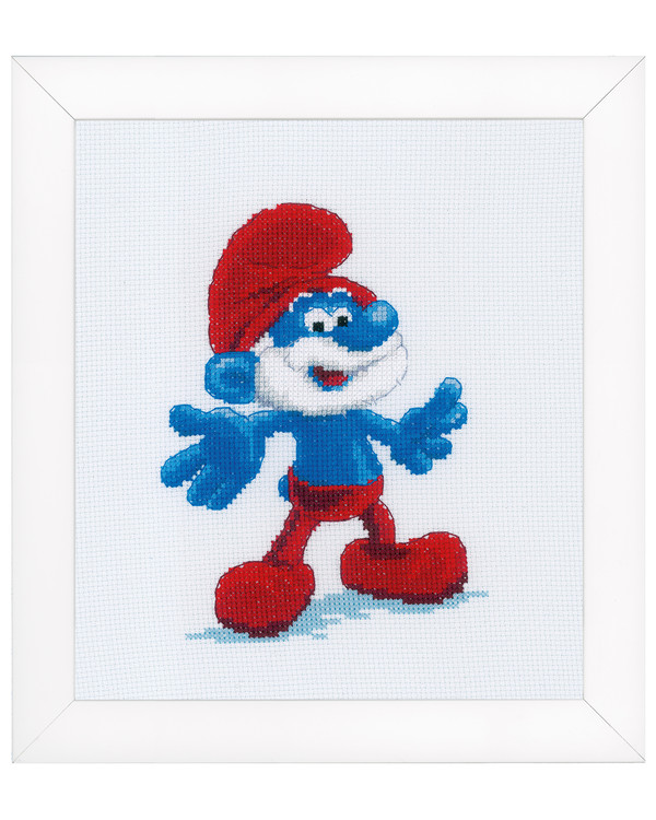 Broderipakke Bilde Gamlesmurf