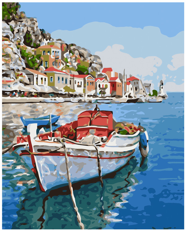 Paint by numbers Satamassa