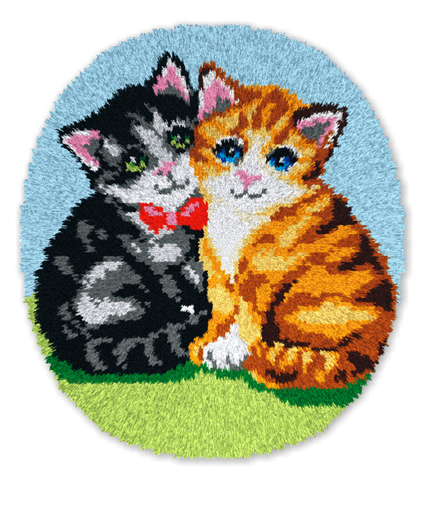 Mønster Kattunger uten garn