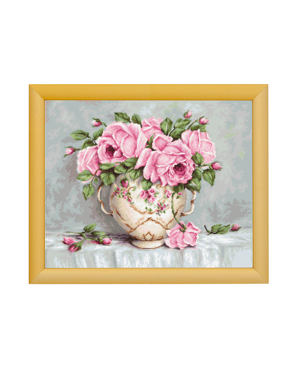 Broderipakke Bilde Blomster