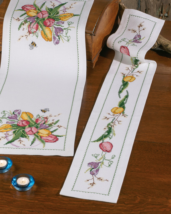 Broderikit Blommor