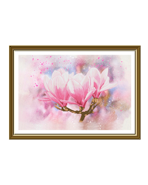 Broderipkake Bilde Magnolia