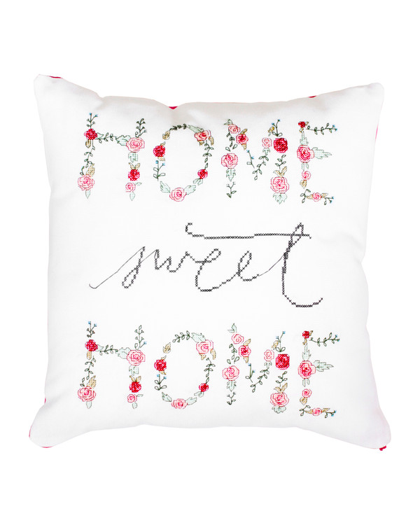 Broderikit Kudde Home