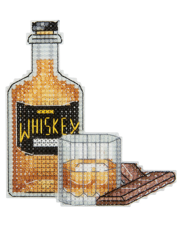 Broderikit Magnet Whiskey
