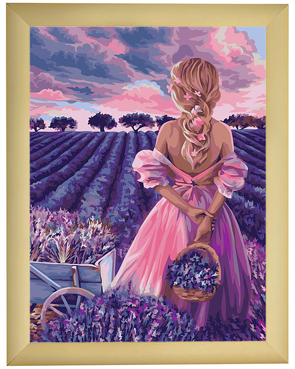 Paint by numbers Lavendel