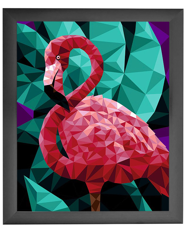 Paint by numbers Flamingo