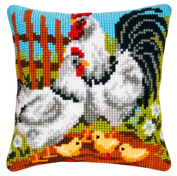 Tyynynpäällinen Kukon perhe
