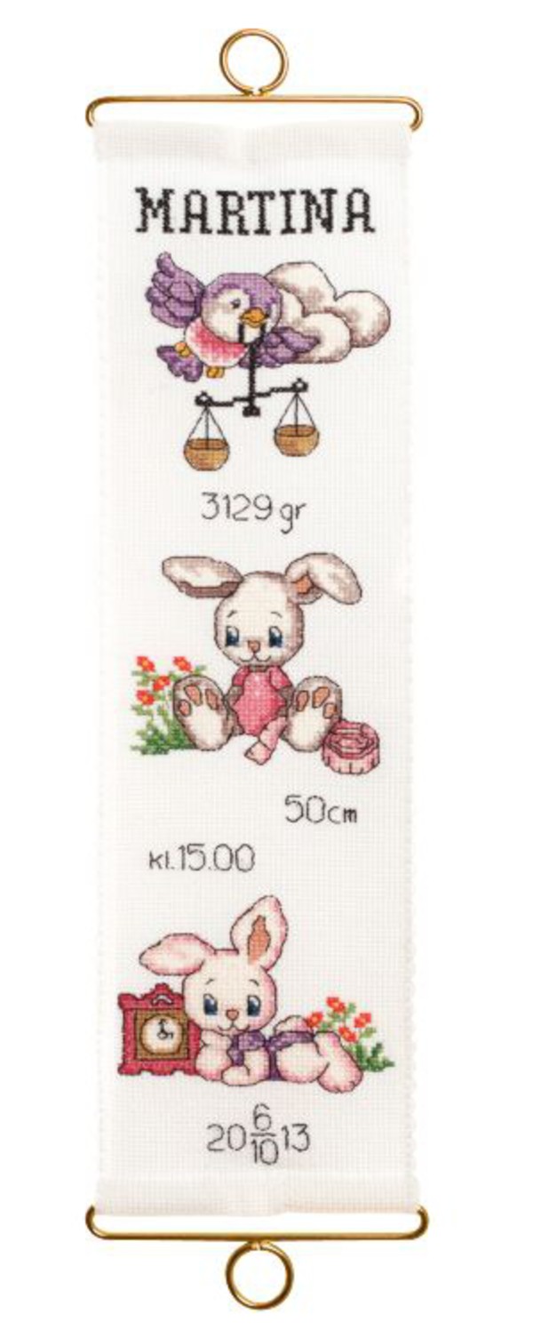 Broderikit Klokkestreng Pige