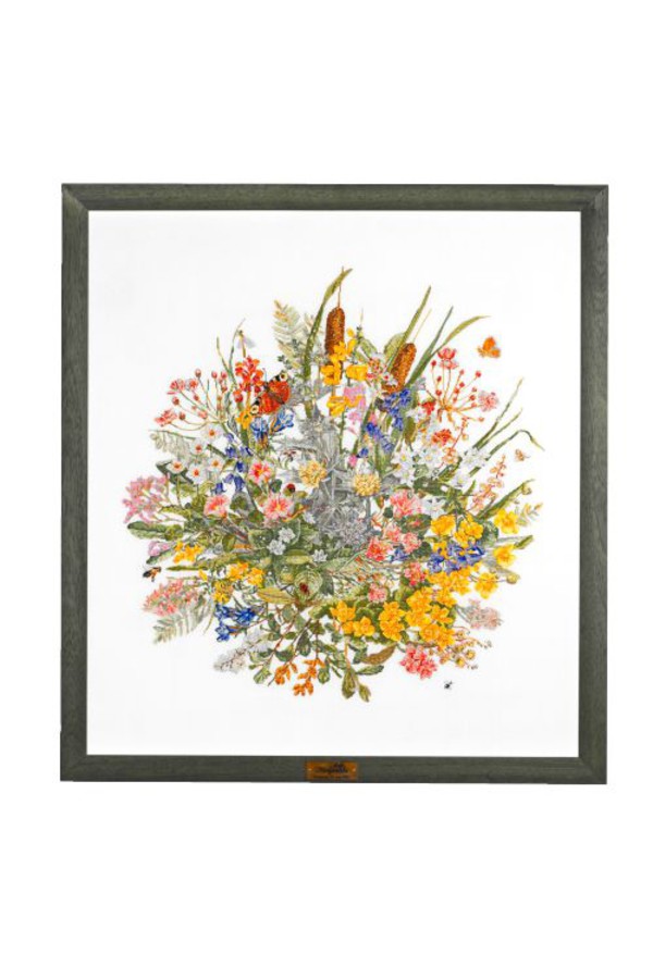 Broderikit Tavla Praktfull sommarbuk