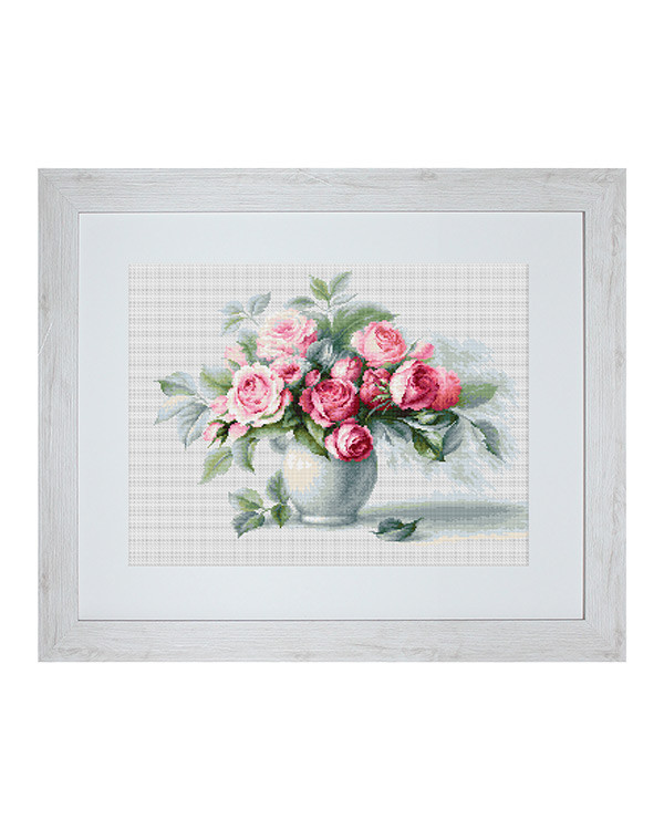 Broderikit Tavla Vackra rosor