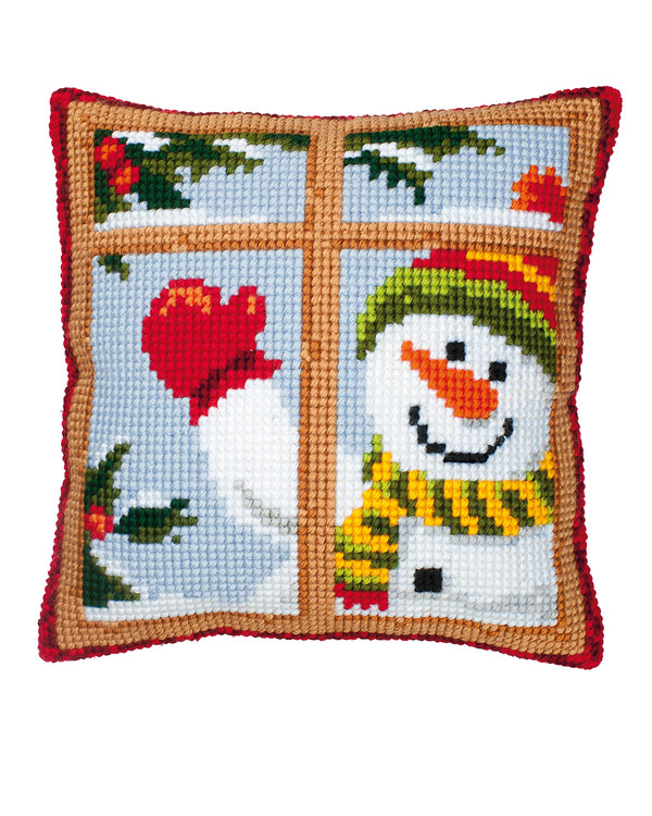 Tyynynpäällinen Lumiukko