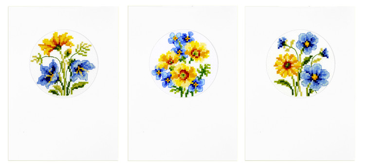 Kort Forårsblomster 3-pak