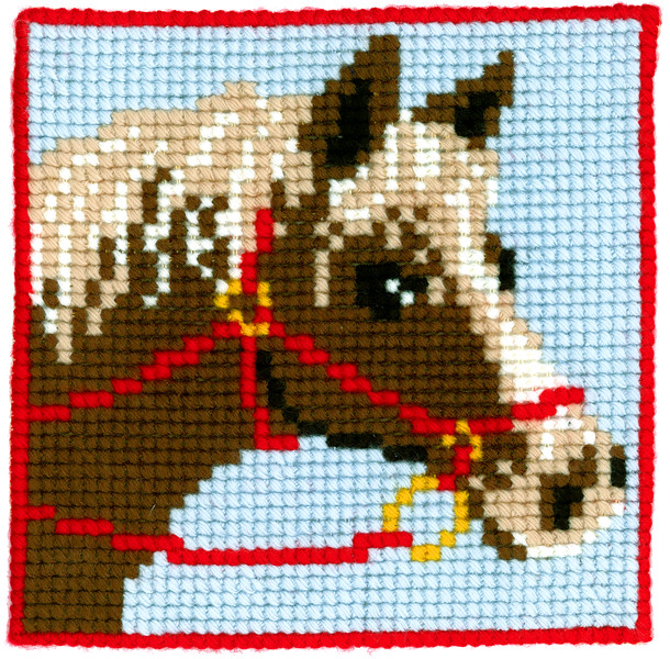 Broderikit Stramaljtavla Häst