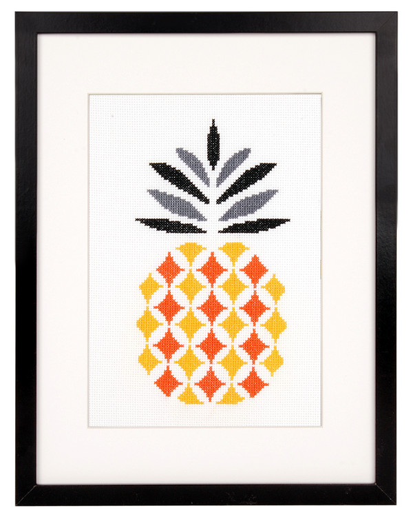 Broderikit Tavla Ananas