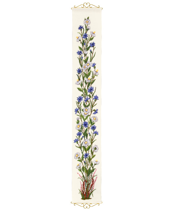 Glockenzug Kornblumen