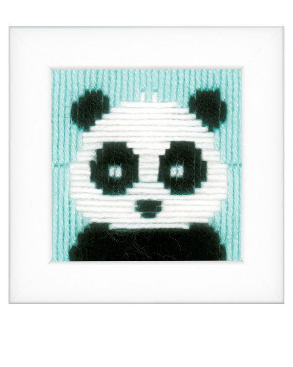 Broderikit Långstygn Panda