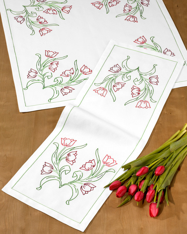 Løper Tulipanblomster